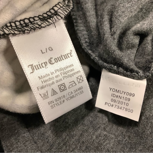 JUICY COUTURE SNAKE OMBRÉ FOLD OVER WAIST STRAIGHT LEG PANTS CAMI - Picture 10 of 13